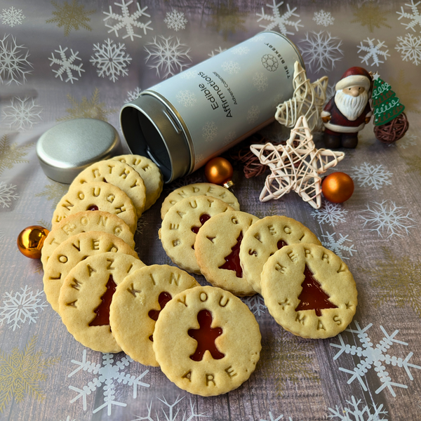 Edible Biscuit Advent Calendar - A delicious way to count down to Christmas!