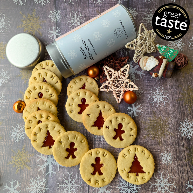 Edible Biscuit Advent Calendar - A delicious way to count down to Christmas!