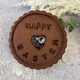 Individual Chocolate 'Happy Easter' biscuit