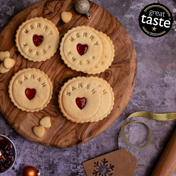 Personalised Christmas Cookies with the name